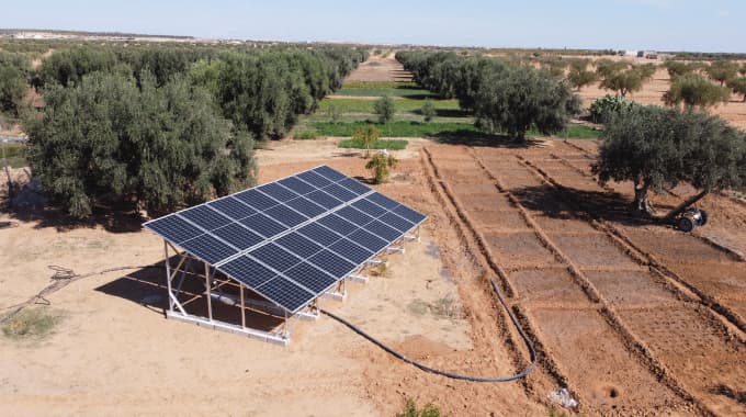 Station Gafsa pompage pumping commercial commercialeIndustry Industrielle MT moyenne tension Résidentiel solaire solar residential leader GPC green power company installateur installer photovoltaic photovoltaïque GPC Green Power Company